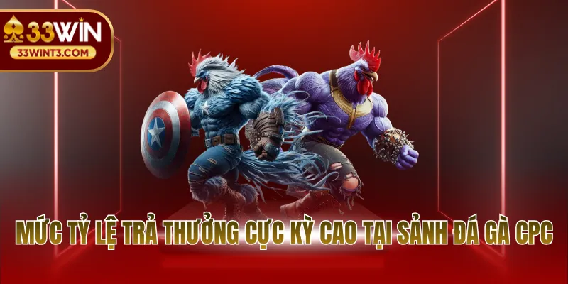 Đá Gà CPC 4-5-Tonhon: Những Cuộc Đối Đầu Rực Lửa 2026 3 Mức tỷ lệ trả thưởng cực kỳ cao tại sảnh đá gà cpc